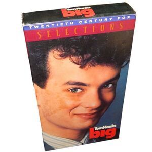 BIG Tom Hanks Jared Rushton Elizabeth Perkins vintage VHS in original case